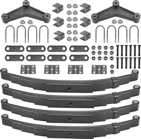 4 Leaf Of Replacement For Sw5 Trailer Leaf Spring 6000lb