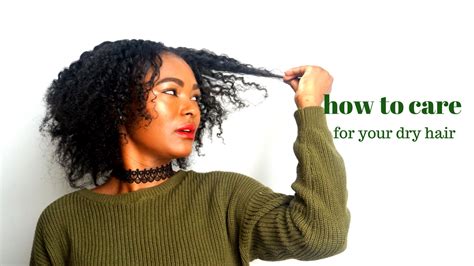 Natural Hair How To Moisturize Dry Hair Youtube