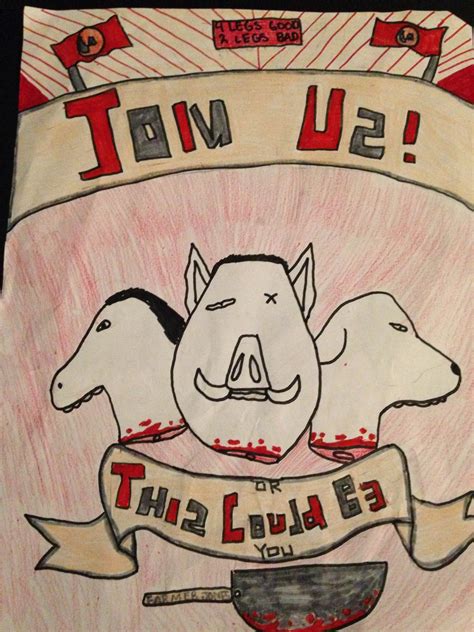 Animal Farm Propaganda Poster Examples