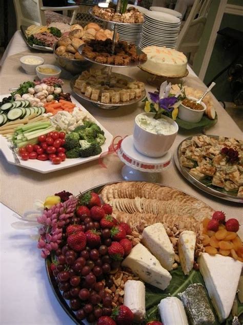 Table Buffet Ideas Table Decorating Tips Vertical Food Arrangement