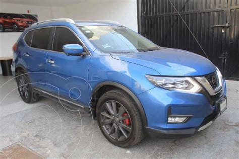 Nissan x trail exclusive 2 row usado 2019 color azul en México