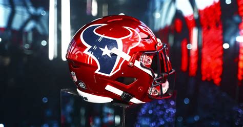 Houston Texans Unveil New Battle Red Helmets PICS