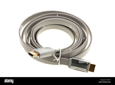 Hdmi cable Cut Out Stock Images & Pictures - Alamy