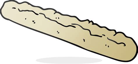 freehand drawn cartoon baguette 12037934 Vector Art at Vecteezy