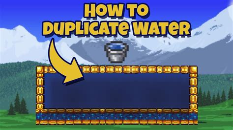 How To Duplicate Water Terraria YouTube