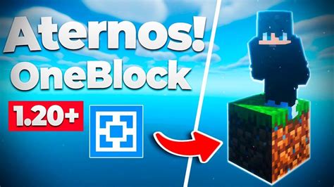 How To Create One Block Server In Minecraft Aternos 120 How To Make