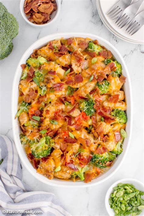 Best Chicken Broccoli Potato Casserole Recipe Flavor Mosaic