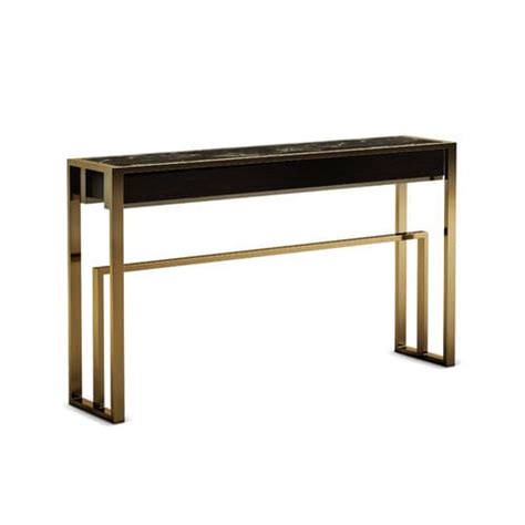 Contemporary Sideboard Table SUTTER Porus Studio Oak Marble