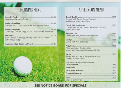 Restaurant - Ballycastle Golf Club