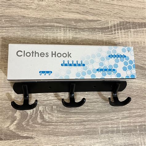 Jual Homeneeds Capstock Gantungan Baju Hanger Kapstok Hook Bahan