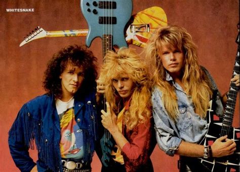 Vivian Campbell Rudy Sarzo And Adrian Vandenberg All Ex Whitesnake