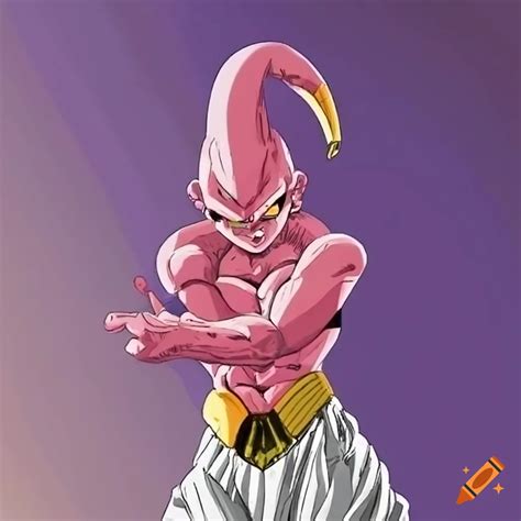 Concept Art Of Kid Buu From Dragonball Z On Craiyon