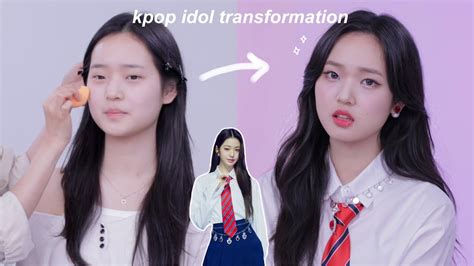 Kpop Artist Before And After Makeup Saubhaya Makeup