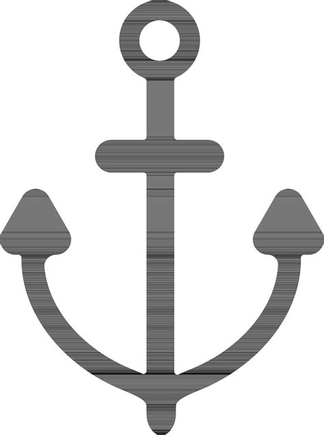 Anchor Icon Or Symbol In Glyph Style. 24470230 Vector Art at Vecteezy