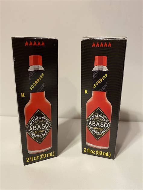 Amazon Tabasco Scorpion Hot Sauce Ounce Grocery Gourmet Food