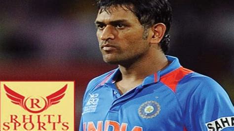 Ex Cricketers Blast Dhoni Over Rhiti Sports India Tv