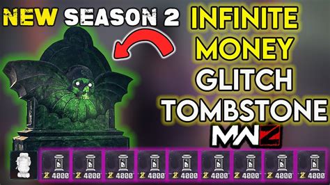 Mwz How To Do Infinate Money Glitch Tombstone Glitch After Season