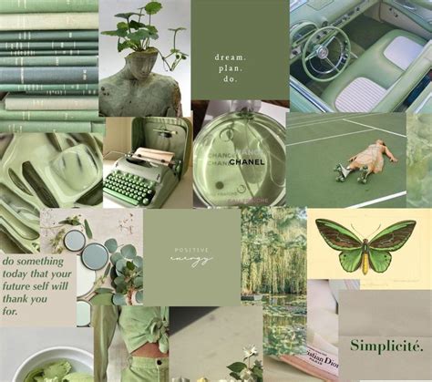 SAGE Green Photo Wall Kit Olive Green Sage Aesthetic | Etsy Australia | Green aesthetic, Iphone ...