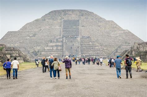 Teotihuacan Mexique Octobre Site Arch Ologique Photo Stock