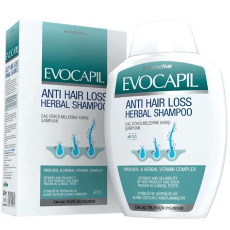 Evocapil Anti Hair Loss Herbal Shampoo 300 Ml Nar Ecza