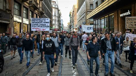 No Green Pass A Milano Decine Di Migliaia Di Persone Pronte A