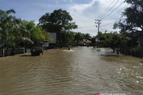 Banjir Rendam Desa Di Nagan Raya Akses Transportasi Lumpuh Antara