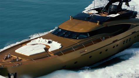 Inside Worlds Only 24 Karat Gold Superyacht Ak Royalty Complete With