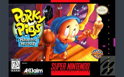 Porky Pig S Haunted Holiday Super Nintendo Videogamex