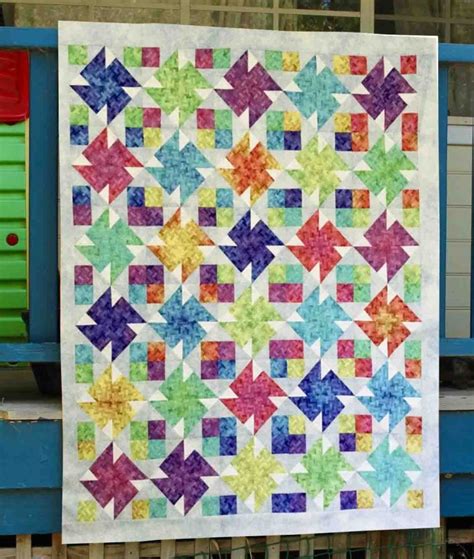 Tumbleweeds Pdf Quilt Pattern Maylily Quilt