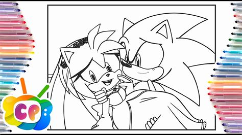 Sonic And Amy Rose Coloring Pages Sonic Amy Rose Married Elektronomia