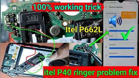 Itel P Ringer Not Working Jumper Solution Itel P Speaker Problem