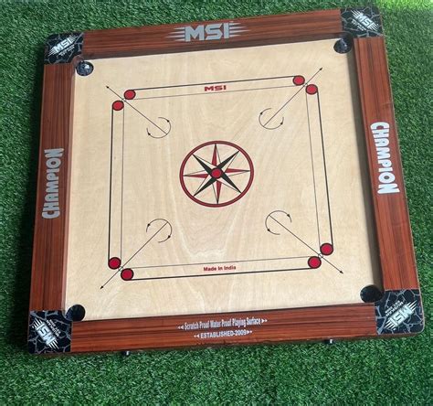 Wooden Tournament Carrom Board Size 36 Inch At Rs 2000piece In