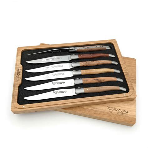 Laguiole En Aubrac Laguiole Steakmesserset Teilig Franz Sische