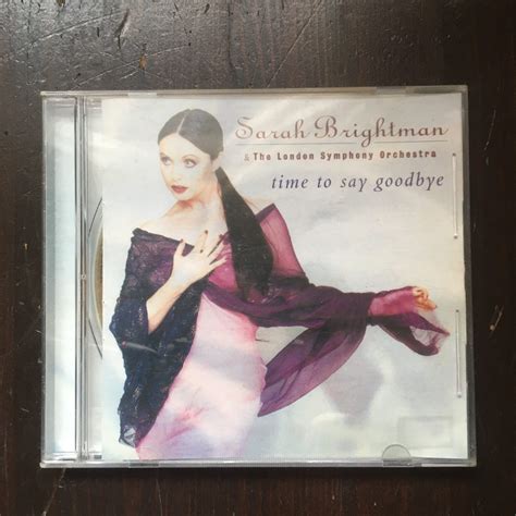 [二手cd] 莎拉布萊曼 Time To Say Goodbye Sarah Brightman 跨界音樂 跨界美聲 蝦皮購物