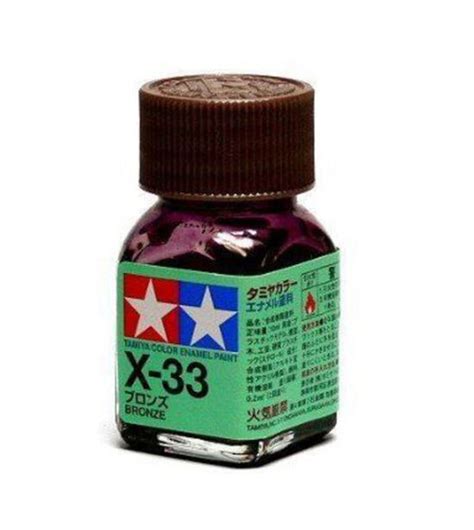 X 33 Tamiya 10ml Enamel Paint Bronze