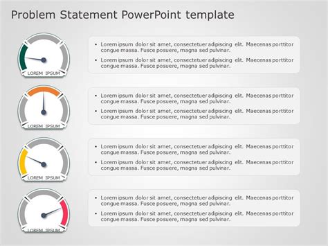 Problem Statement Template Powerpoint