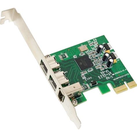 SYBA SY PEX30016 IO Combo 2x 1394b And 1x 1394a Firewire Ports PCI