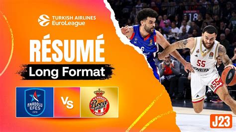 Duel de meneurs all time Anadolu Efes vs Monaco Résumé EuroLeague