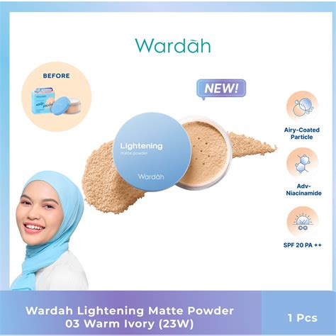 Jual New Wardah Lightening Matte Powder G Bedak Tabur Dengan