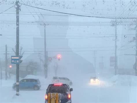 北海道で猛吹雪と激しい雪 18日金まで積雪急増とホワイトアウトに警戒 ウェザーニュース