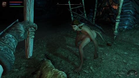 Goblin Sister Falmer Replacer クリーチャー騎乗 Skyrim Special Edition Mod