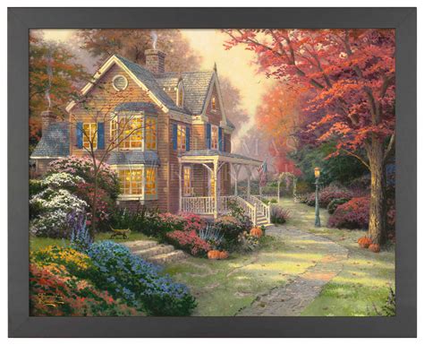 Thomas Kinkade Autumn Paintings