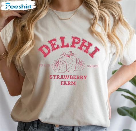 Tshirt Delphi Strawberry Farms Cute Shirt Percy Jackson The Olympians