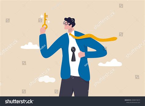 Unlock True Potential Your Ideal Self Stock Vector (Royalty Free ...
