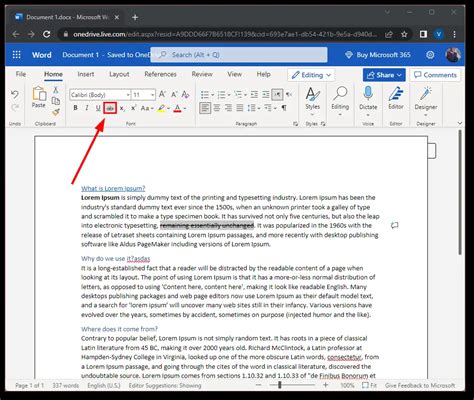 How To Use Strikethrough Shortcuts In Microsoft Word Splaitor