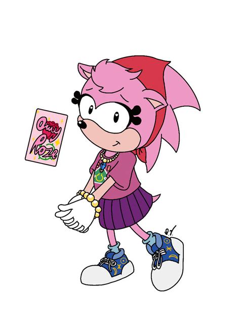 Amy Rose Aka Rosy The Rascal Classic Redesign By Shenvalor On Deviantart