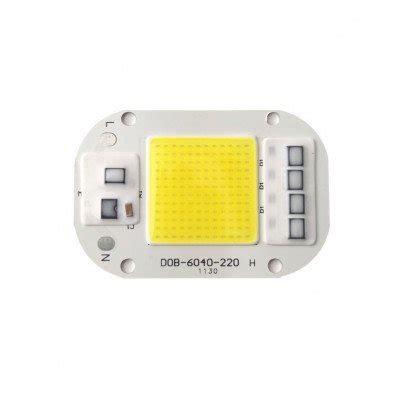 LED COB ALTA POTENCIA 55W 220VAC LUZ BLANCO FRÍO