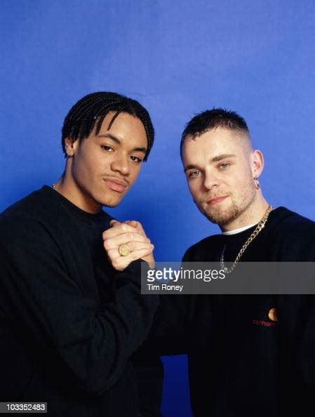 English Singer Brian Harvey Of East 17 With Kg Circa 2000 News Photo