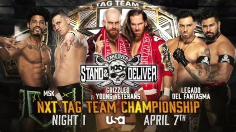 Wwe Anuncia Una Lucha Triple Amenaza Por Los Campeonatos En Parejas De Nxt En Takeover Stand