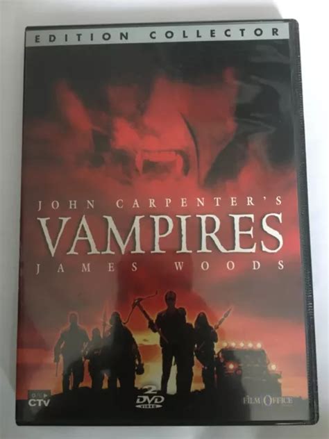 VAMPIRES JAMES Woods John Carpenter Édition Collector 2 Dvd